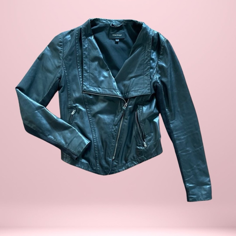 Mackage leather jacket
